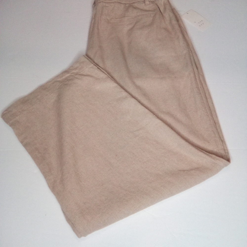 Women's Linen Essential Trouser-A New Day-Tan
